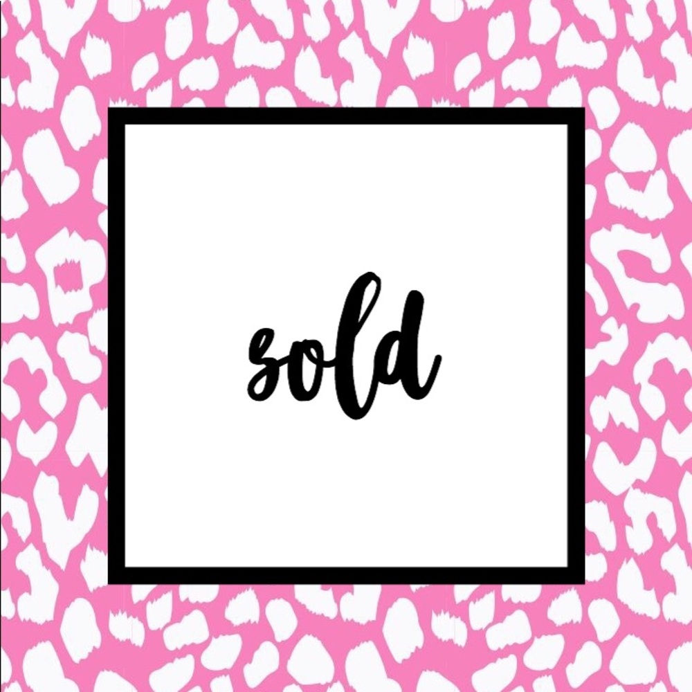 ↞SOLD PAST THIS POINT↠